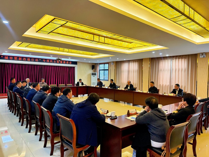 市政协召开“城市更新改造