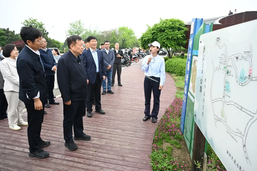 省政协专题考察组来溧开展